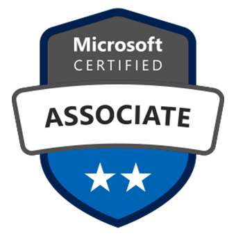 Microsoft Certified Associate Badge