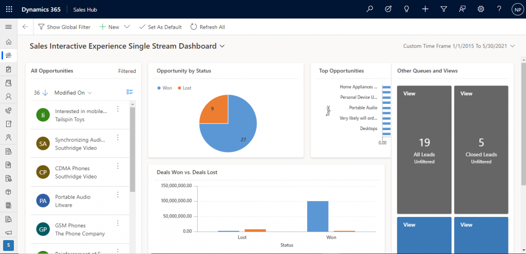 Create And Configure Model-driven App Interactive Experience Dashboards ...