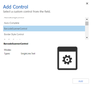 Microsoft Dynamics 365 - Mobile App Barcode scanner