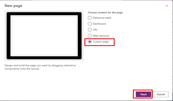 Custom dialog boxes in Microsoft Power Apps