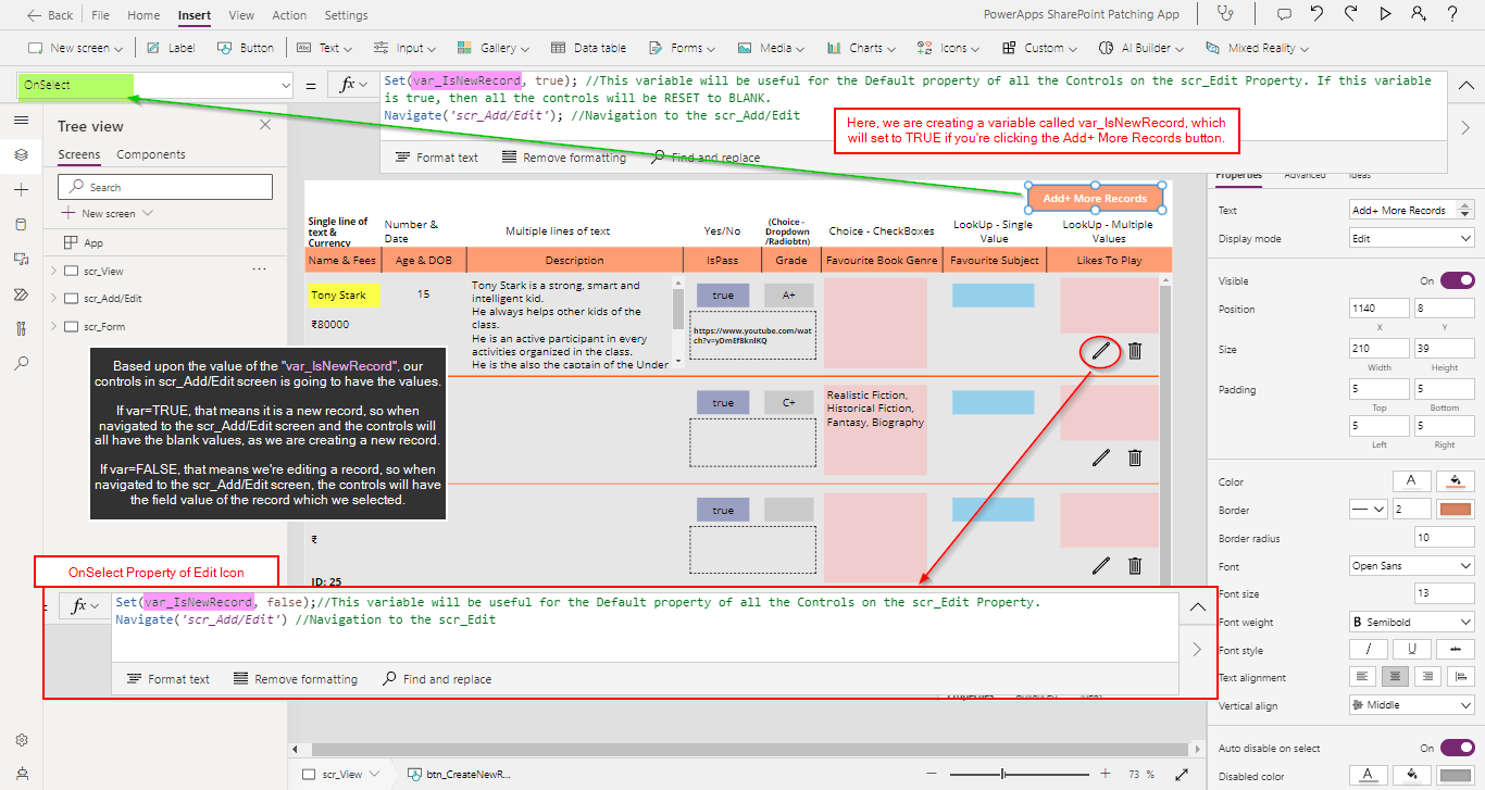 Master CRUD Operations in Power Apps