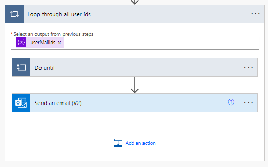 loop in power automate or logic app