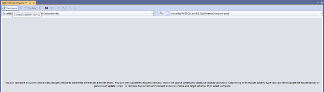 sql scheme compare