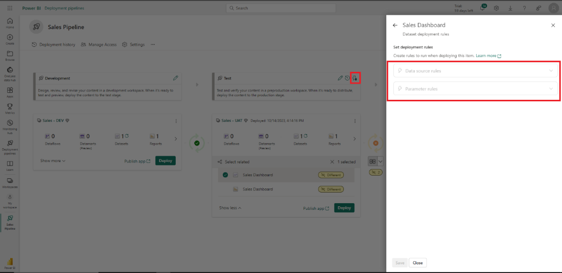 power bi deployment pipelines