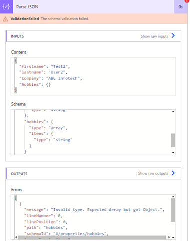 parse json for multi-type properties